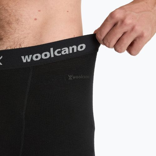 WOOLCANO Merino men's thermal underwear set SET0540 black