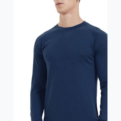 WOOLCANO Merino men's thermal underwear set SET0540 navy blue