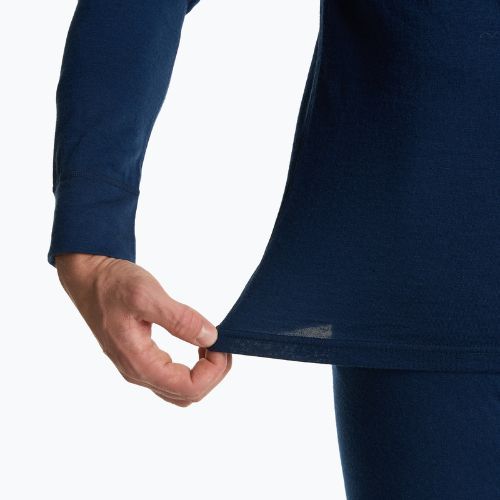 WOOLCANO Merino men's thermal underwear set SET0540 navy blue