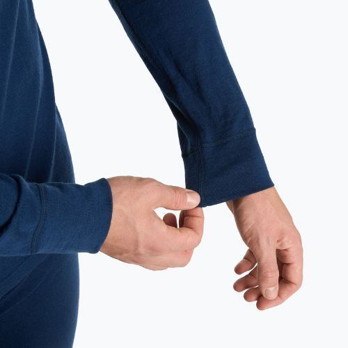 WOOLCANO Merino men's thermal underwear set SET0540 navy blue