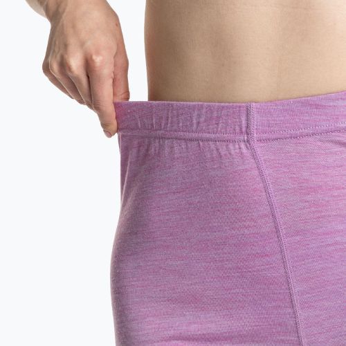 Women's thermal underwear set WOOLCANO Merino SET0543 purple