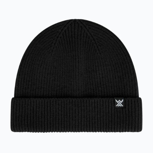 WOOLCANO Merino winter beanie HAT0440 black