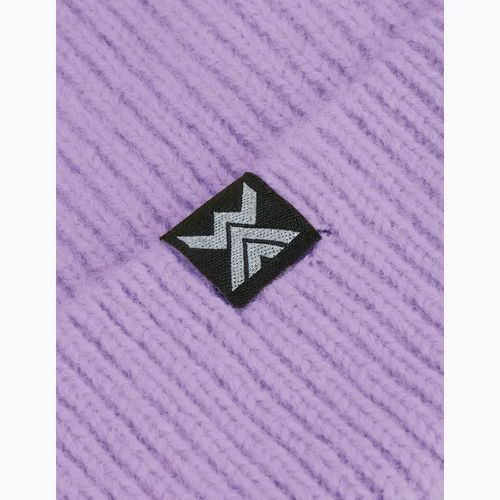 WOOLCANO Merino winter beanie HAT0440 purple