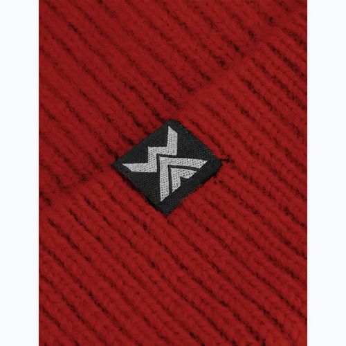 WOOLCANO Merino winter beanie HAT0440 red