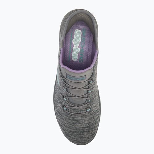 SKECHERS women's shoes Summits Dazzling Haze gray/mint