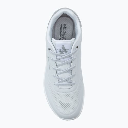 SKECHERS women's shoes Uno Shimmer Away white/silver
