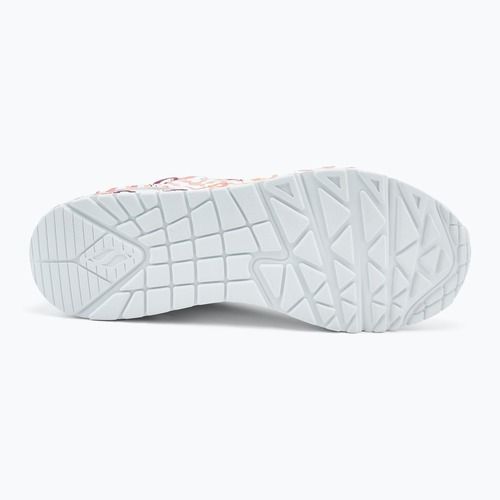 SKECHERS women's shoes JGoldcrown Uno Spread The Love white/coral