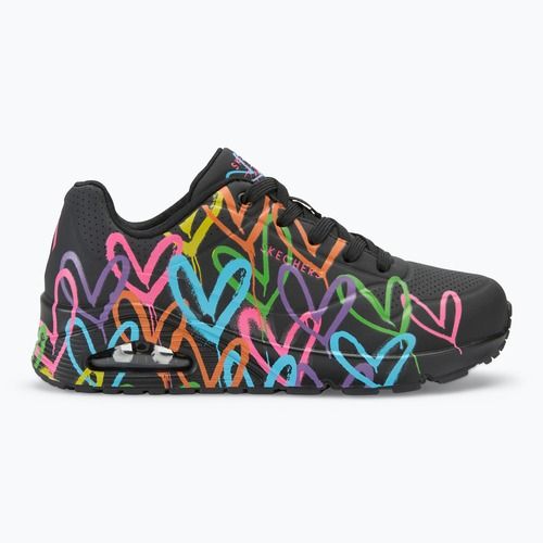 SKECHERS women's shoes JGoldcrown Uno Highlight Love black/multicolor