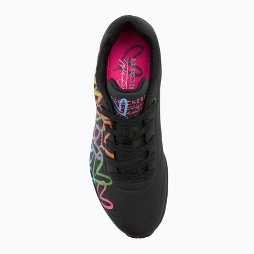 SKECHERS women's shoes JGoldcrown Uno Highlight Love black/multicolor