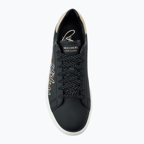 SKECHERS women's shoes JGoldcrown Eden LX Gleaming Hearts black/mulitcolor