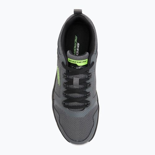 SKECHERS Track Knockhill men's shoes charcoal/black