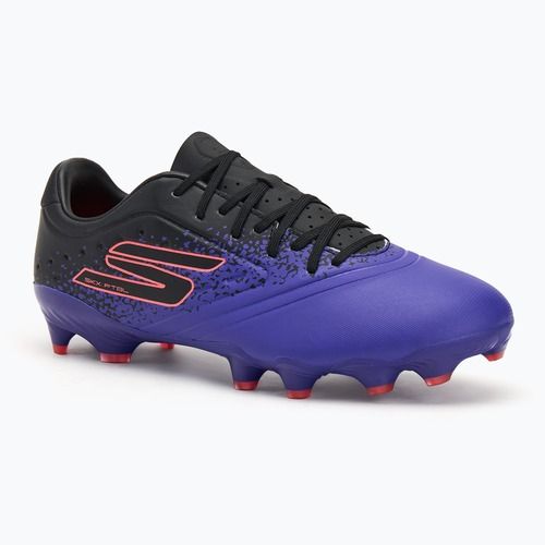 Men's football boots Skechers Razor Academy Gold 1.5 FG purple