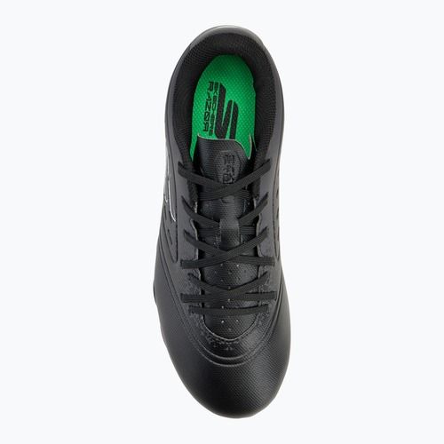 Skechers Razor Gold 1.5 FG black/silver children's football boots