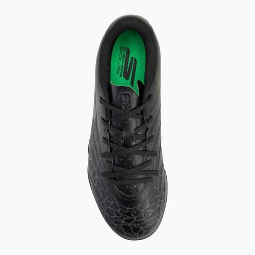 Skechers SKX Gold 1.5 TF black/silver children's football boots