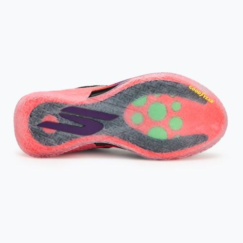 SKECHERS SKX Elevate men's basketball shoes black/purple/pink