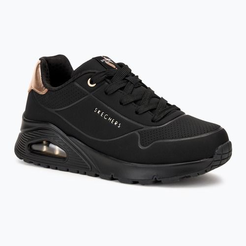 SKECHERS Uno Gen1 Shimmer Away children's shoes black