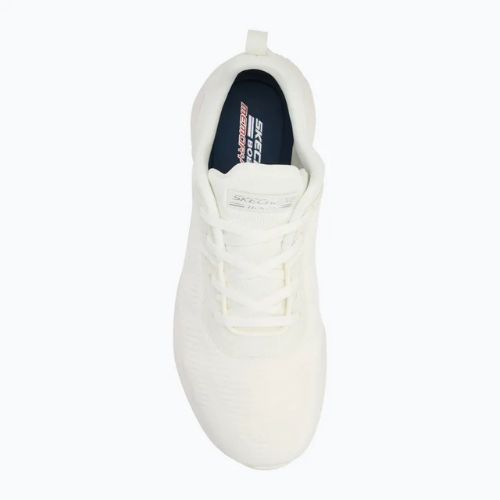 Women's shoes SKECHERS Bobs Sport Squad Tough Talk white