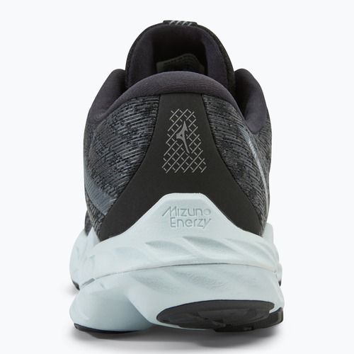 Women's running shoes Mizuno Wave Inspire 19 D black/ silver/ snowcrest