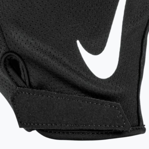 Women's training gloves Nike Gym Essential FG 2.0 black/black/white