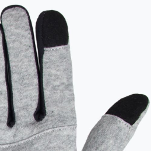Men's Nike Club Fleece 2.0 grey heather/black/black running gloves