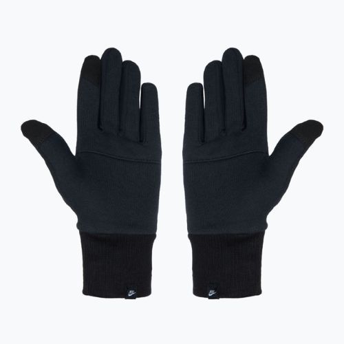 Women's Nike Club Fleece running gloves black/white