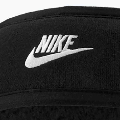 Men's headband Nike Club Fleece 2.0 black/black/white