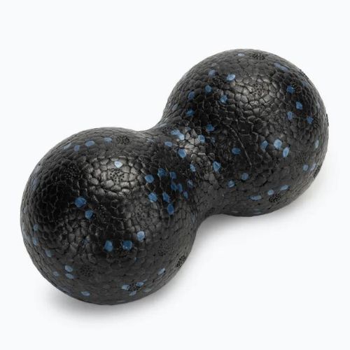 XTREXO double massage ball TRX-MSP008 8 cm black/blue