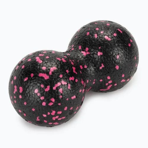 Double massage ball XTREXO TRX-MSP008 8 cm black/pink