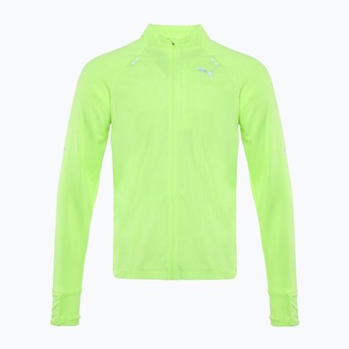 Women's running jacket PUMA Run Gridfleece fizzy apple