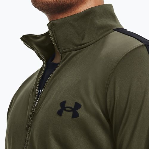 Under Armour UA Knit Track Suit marine green/black/black men's tracksuit