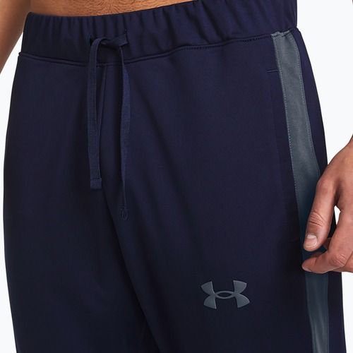 Under Armour UA Knit Track Suit men's tracksuit midnight navy/downpour gray/downpour gray