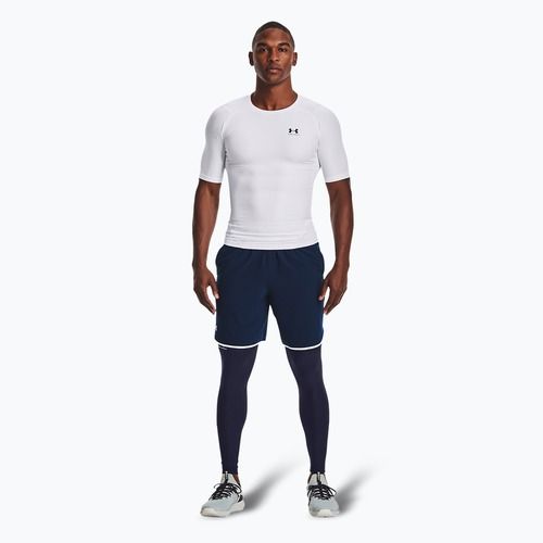 Under Armour HeatGear midnight navy/white men's training leggings