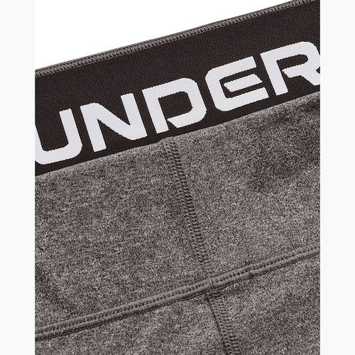 Under Armour ColdGear Authentics women's training leggings charcoal light heather/black