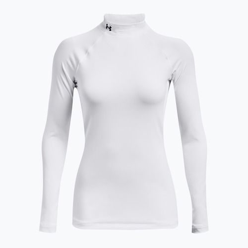 Under Armour Authentics CG Mockneck white/black women's training longsleeve