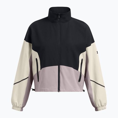 Under Armour women's jacket Unstoppable black/summit white/tetra gray