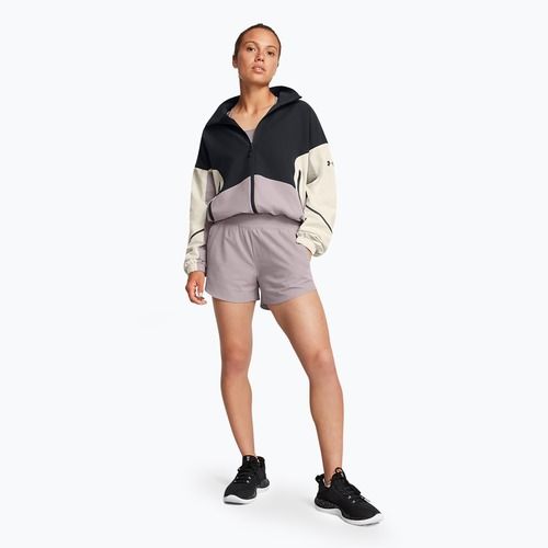Under Armour women's jacket Unstoppable black/summit white/tetra gray