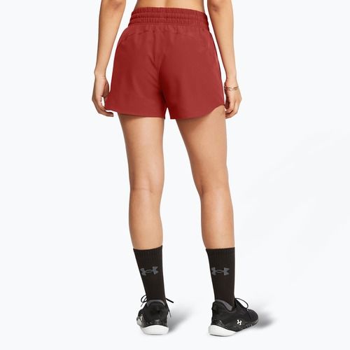Under Armour women's Vanish 3in earthen orange/earthen orange shorts
