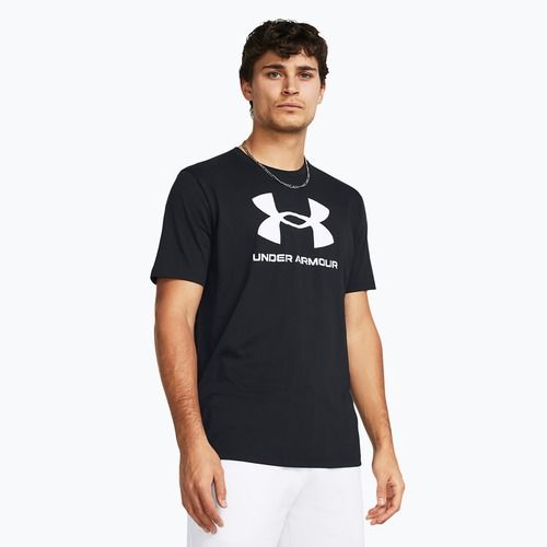 Men's Under Armour Sportstyle Logo Update t-shirt black/white