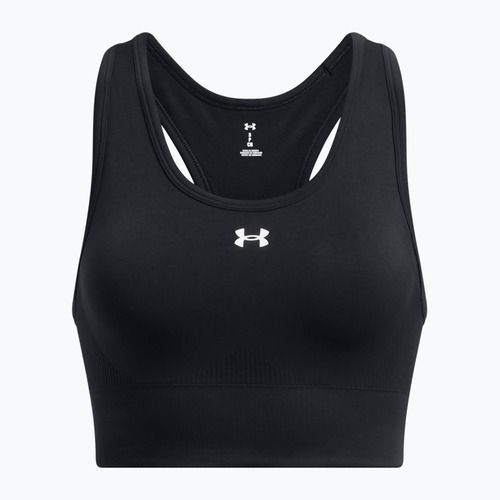 Under Armour Vanish Seamless Mid Branded training bra black/white