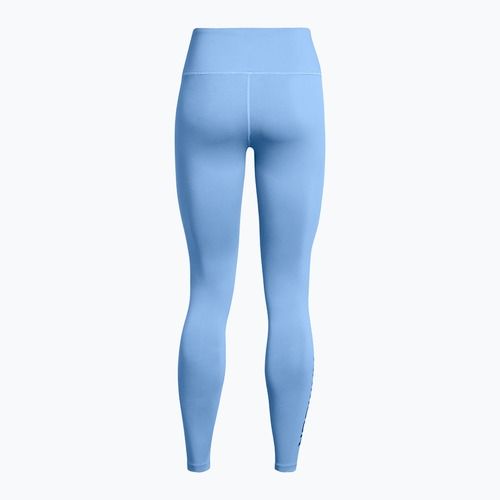 Under Armour Campus Graphic women's training leggings horizon blue/tech blue/white