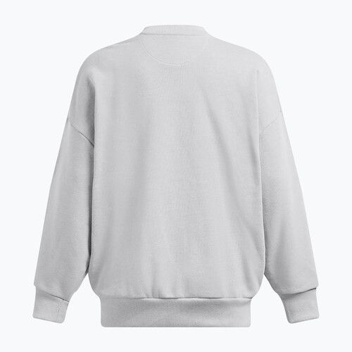 Under Armour women's sweatshirt Icon Heavyweight Terry Oversized Crew mod gray/forest green