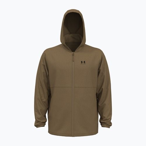 Under Armour Vibe Woven Windbreaker men's training jacket coyote/black