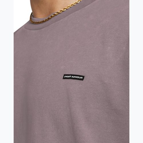 Under Armour men's t-shirt HW OS Logo Wash tetra gray/white