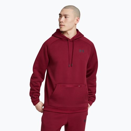 Men's Under Armour Fleece Pro Kangra HD cardinal/black sweatshirt