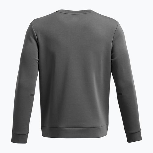 Men's Under Armour Unstoppable Fleece Crew hoodie castlerock/black