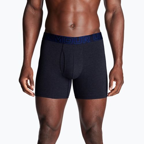 Under Armour Perf Cotton 6" men's boxer shorts 3 pairs midnight/navy