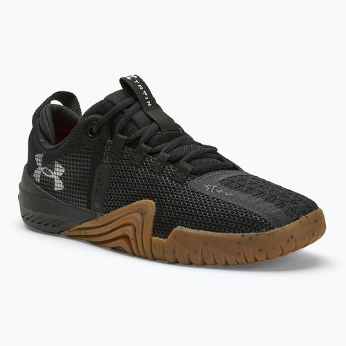 Under Armour men's training shoes TriBase Reign 6 black/anthratice/metallic silver