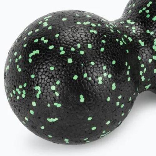 TREXO TRX-MSP012 12 cm black/lime double massage ball