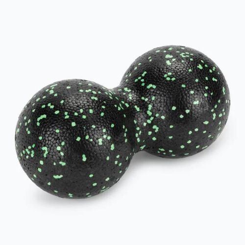 TREXO TRX-MSP012 12 cm black/lime double massage ball