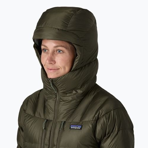 Patagonia women's down jacket Fitz Roy Down Hoody pine needle green